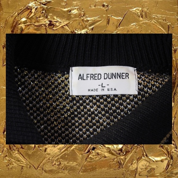 Vintage 80s Alfred Dunner knit sweater - Picture 5 of 5